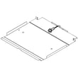 Wall Oven Bake Element Base for KitchenAid KODE507EBL04 - Part W10318198