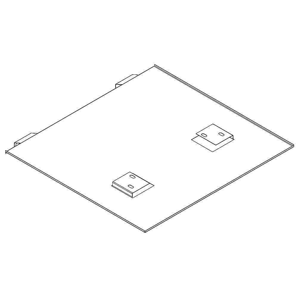 Part #w10319762, Heat Shield | 8.00 x 7.00 x 5.00