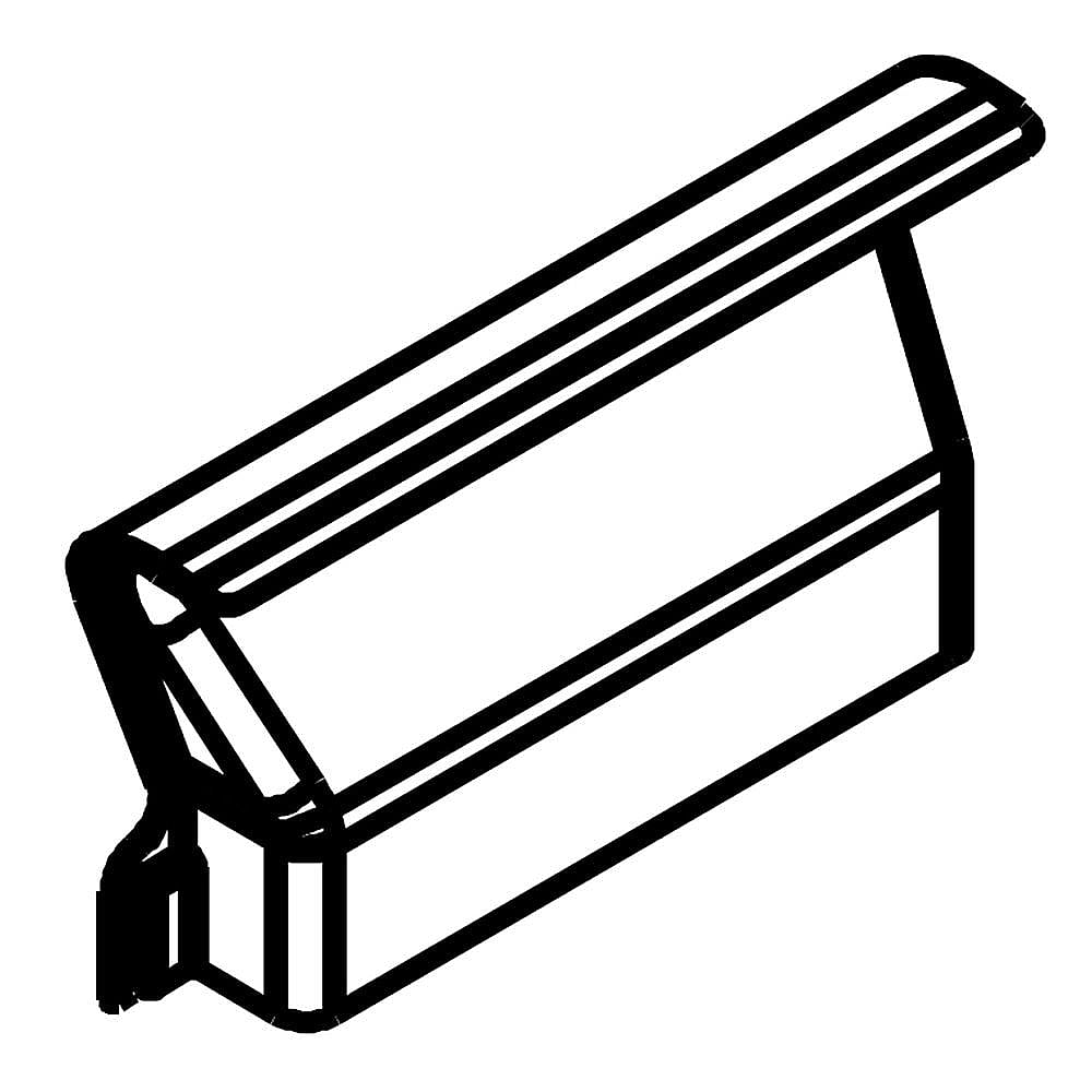 Part #w10321446, Range Oven Vent, Upper / 8.25 x 7.50 x 2.00