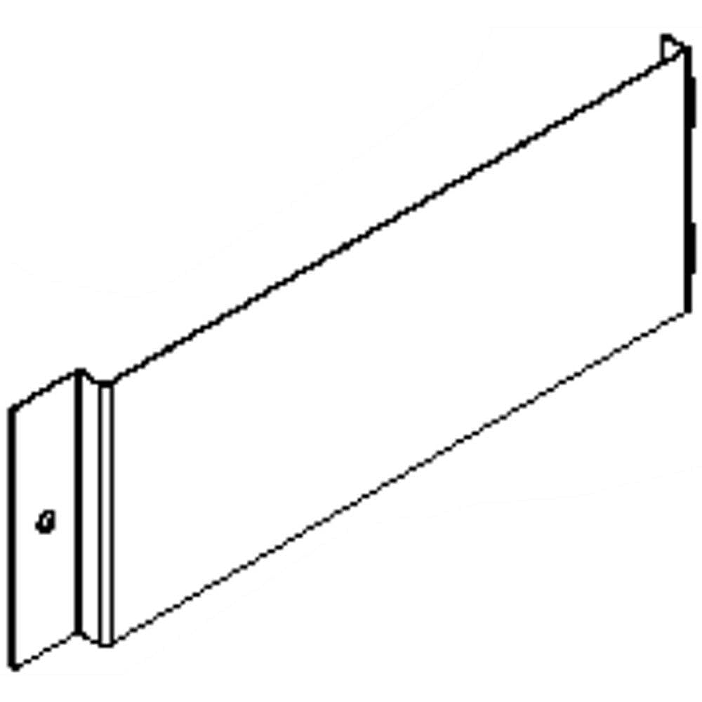 Photo of KitchenAid Part #w10325438, Cover Panel | 10.00 x 1.00 x 1.00 from Repair Parts Direct