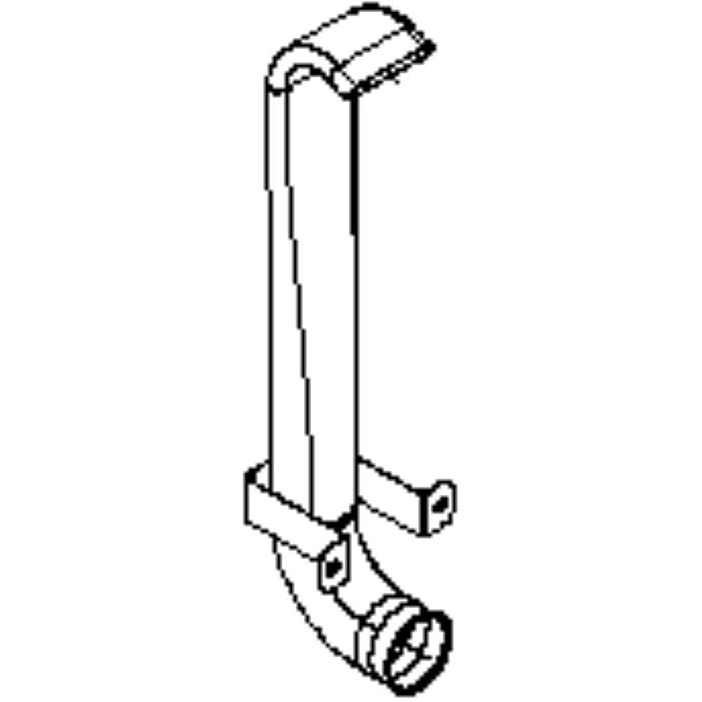 Part #w10337391, Vent Tube / 18.00 x 3.00 x 4.00