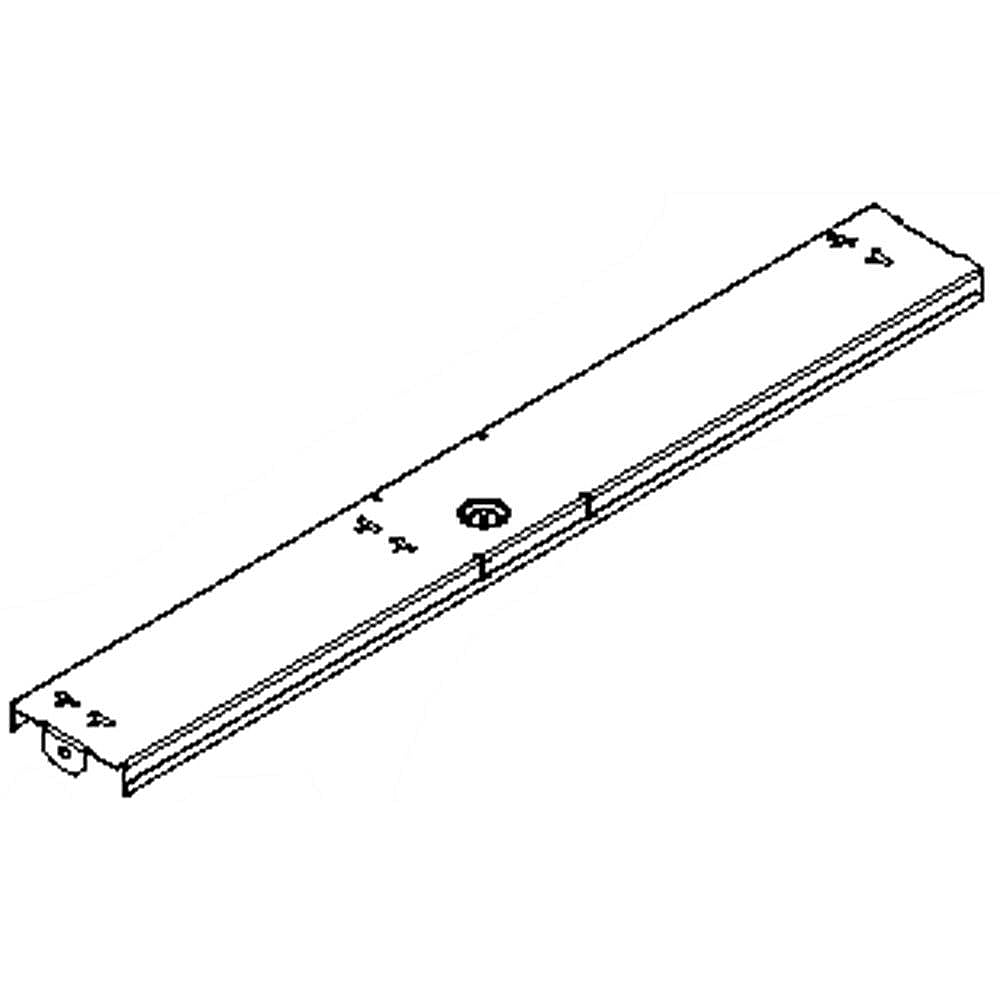 Part #w10340200, Cooktop Radiant Element Vertical Support Bracket / 19.62 x 2.75 x 0.62