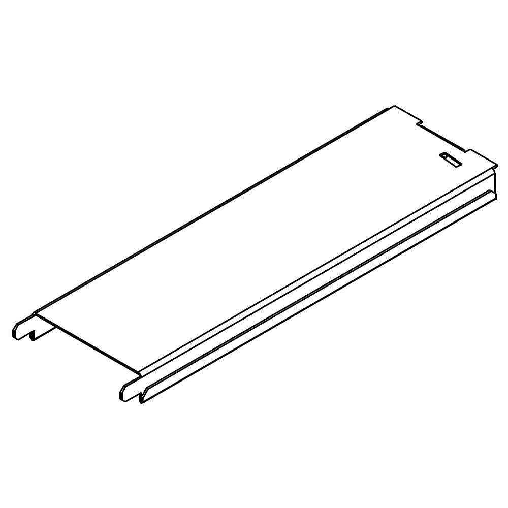 Part #w10340206, Cooktop Radiant Element Vertical Support Bracket / 8.62 x 2.62 x 0.62