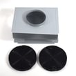 Range Hood Recirculation Kit for KitchenAid KXW4330YSS1 - Part W10344022