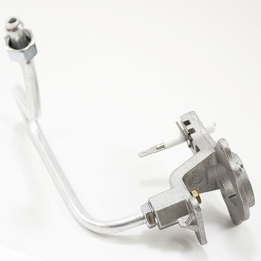Part #wpw10345909, Range Surface Burner Orifice Holder And Tubing, Right Front / 5.50 x 5.25 x 6.50