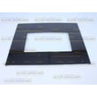 Range Oven Door Outer Panel (black) for Whirlpool GGG390LXB04 - Part W10346113