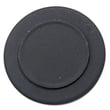 Range Surface Burner Cap (black) for KitchenAid KGRS208XSS0 - Part WPW10347750