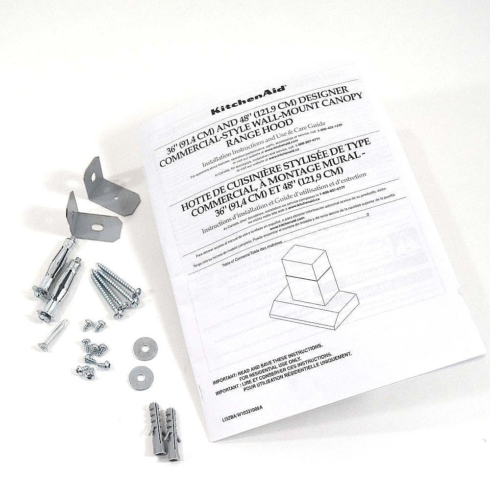 Photo of KitchenAid Part #w10351931, Hardware | 11.00 x 9.00 x 0.50 from Repair Parts Direct