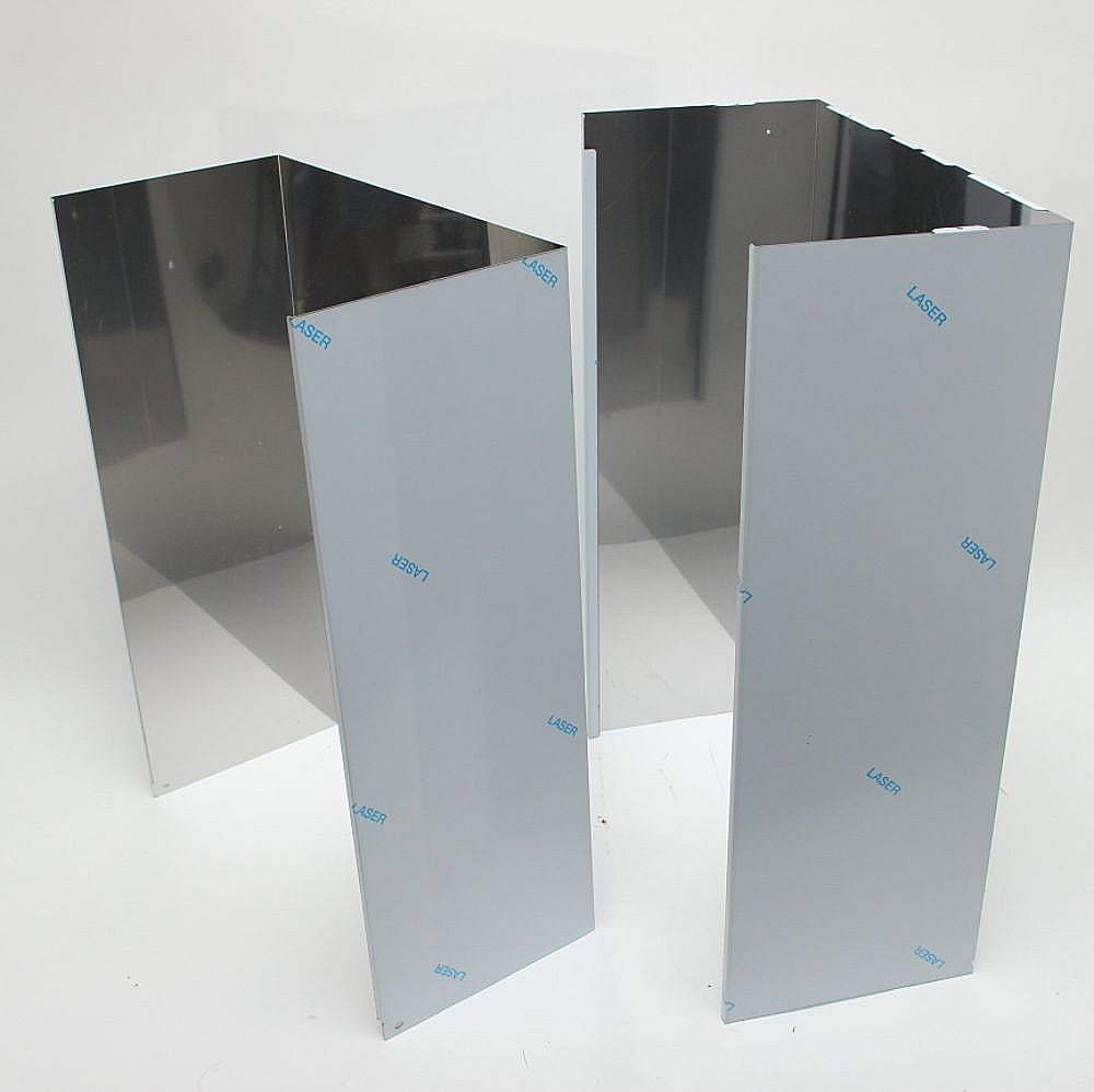 Part #w10352733, Range Hood Flue Extension Kit / 41.00 x 28.00 x 16.50