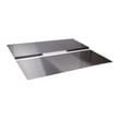 Range Hood Backsplash Kit, 48-in (stainless) for KitchenAid KVWC958JSS0 - Part W10352736