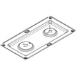 Range Main Top, Right for KitchenAid KDRS463VSD01 - Part W10352968