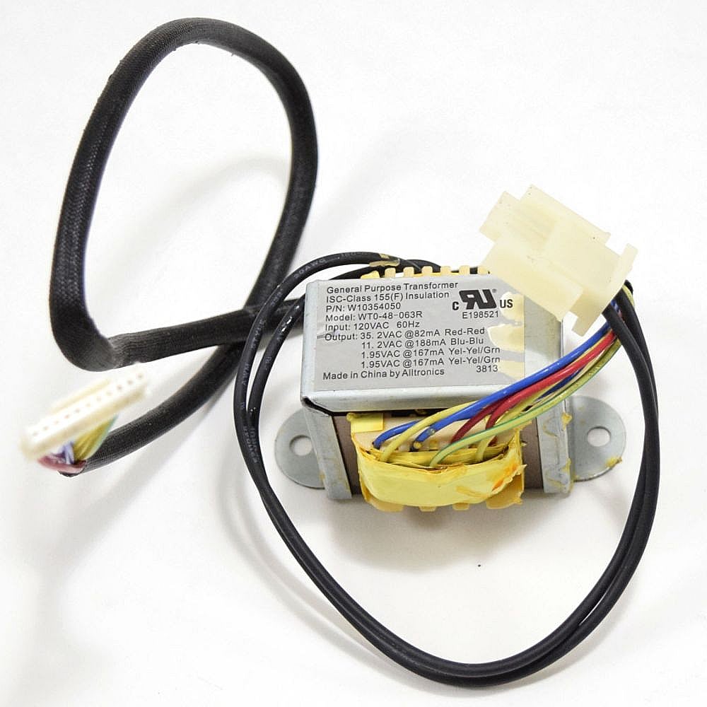 Part #w10354050, Microwave User Interface Transformer / 3.50 x 3.00 x 1.62