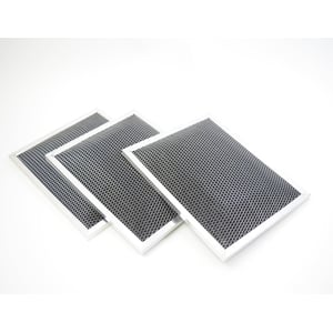 Range Hood Charcoal Filter Kit, 3-pack W10355450