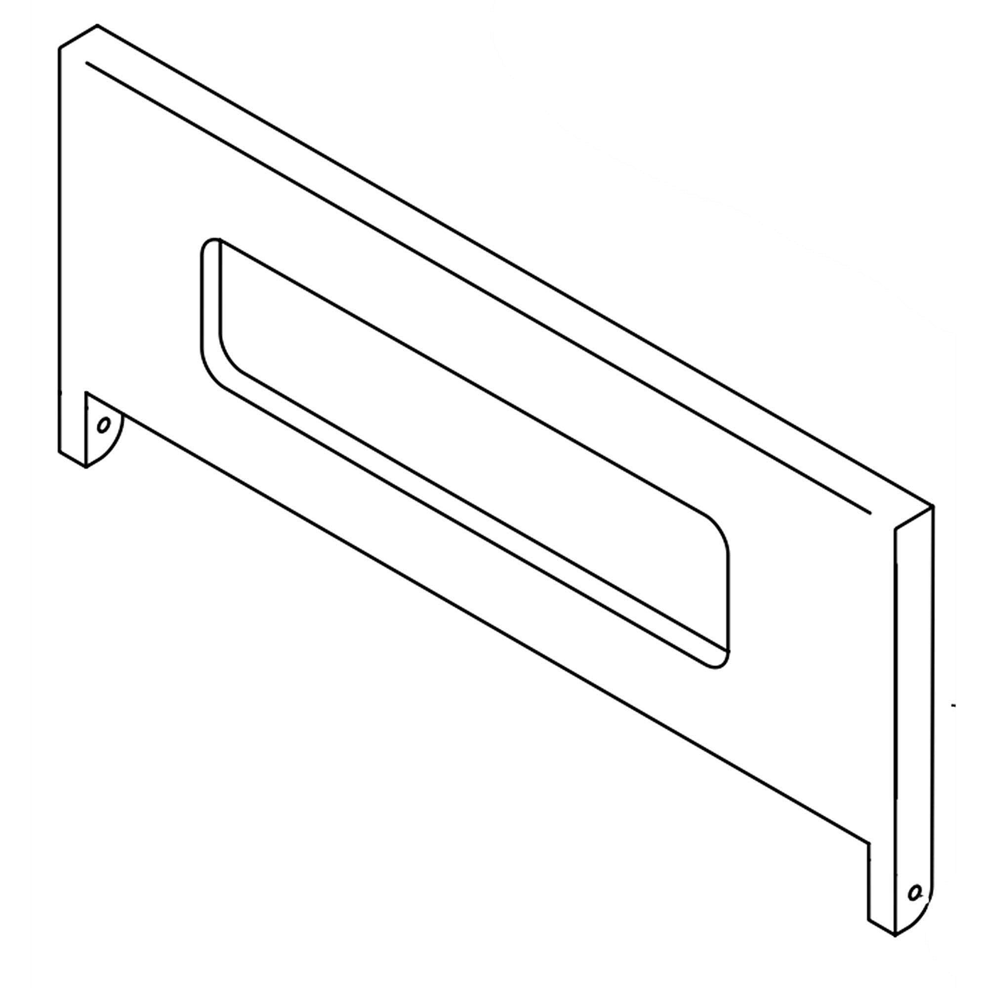 KitchenAid Part #w10358940, Control Panel | 24.00 x 6.00 x 1.00