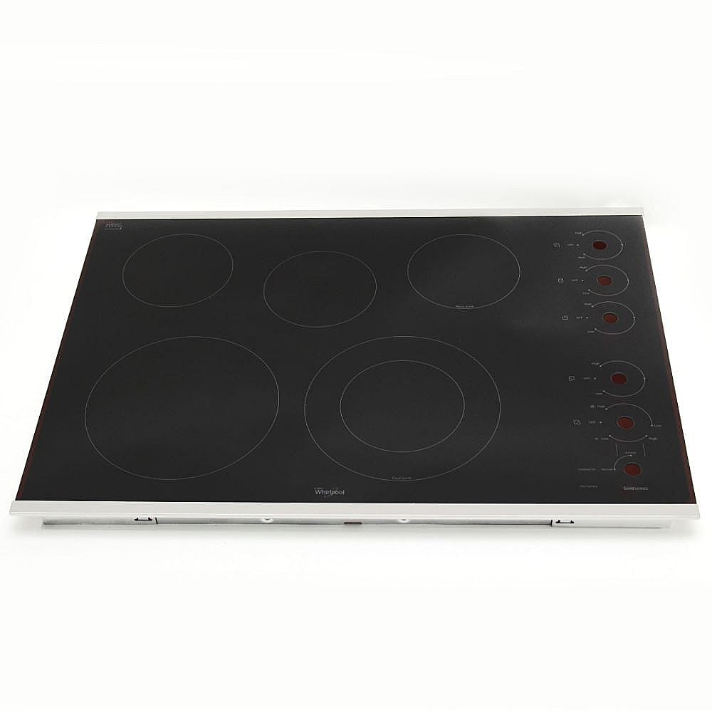 Part #w10365140, Cooktop Main Top Assembly / 35.75 x 25.00 x 4.25
