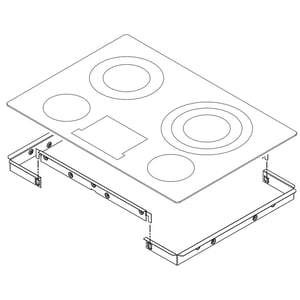 Cooktop Main Top W10365148