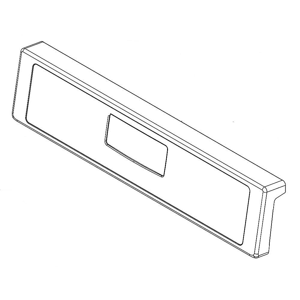 Part #w10370183, Range Control Panel (Biscuit) / 29.75 x 7.50 x 2.00