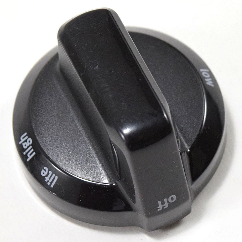 Photo of GE Part #wpw10370188, Ran Surface Burner Knob | 1.00 x 1.00 x 1.00 from Repair Parts Direct
