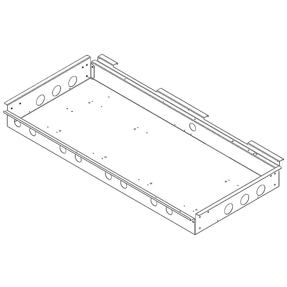 Photo of KitchenAid Part #w10371517, Burner Box | 48.00 x 23.50 x 4.50 from Repair Parts Direct