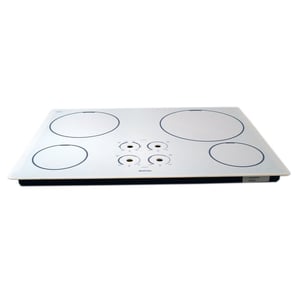 Cooktop Main Top Assembly (white) W10376592