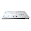 Cooktop Main Top Assembly (white) for Maytag MEC7430WS01 - Part W10376592