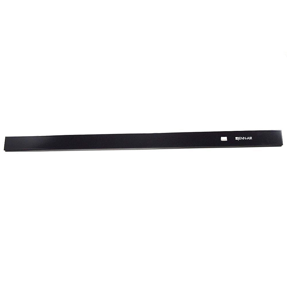 Part #w10387677, Downdraft Vent Top Trim, 36-In (Black) / 42.00 x 3.50 x 1.50