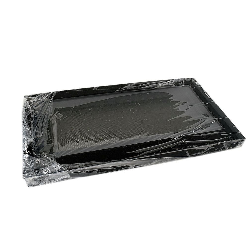 Part #w10391769, Microwave Door Assembly (Black) / 2.00 x 5.00 x 7.00