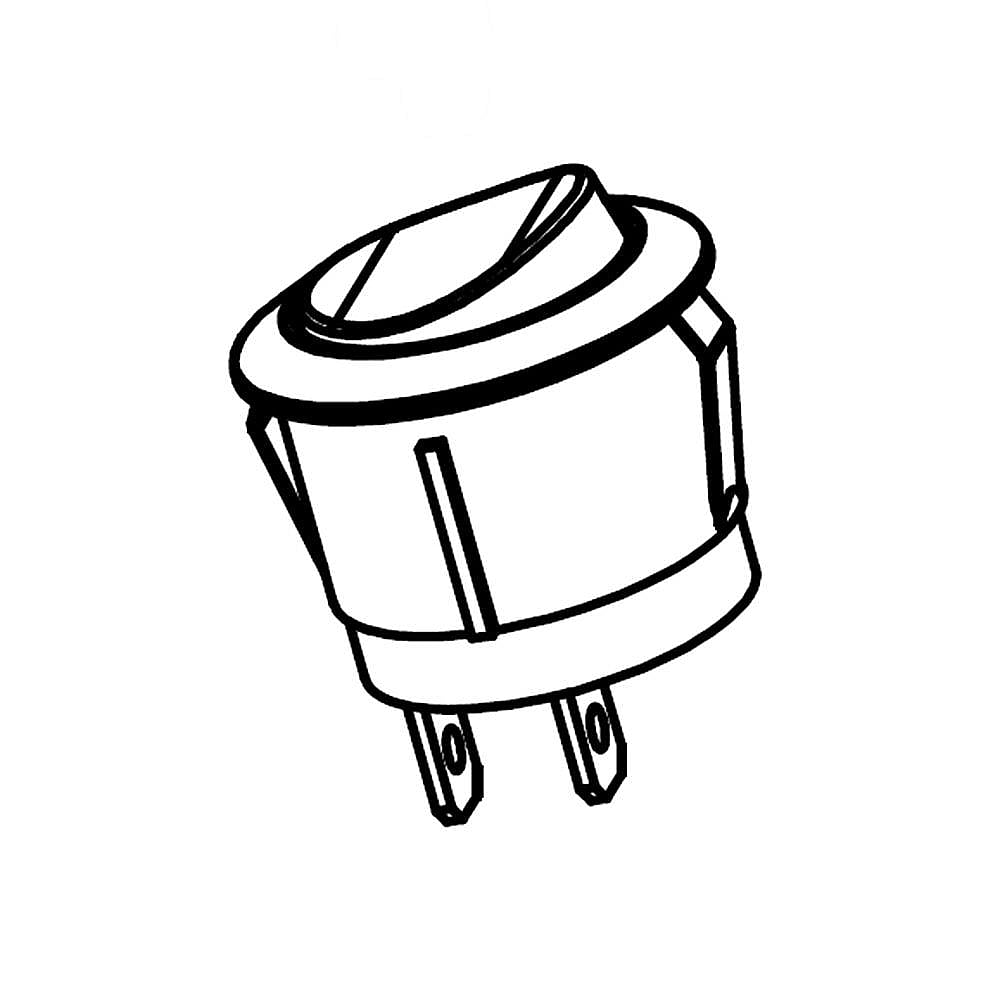 Part #w10394520, Rocker Switch / 1.00 x 1.00 x 1.00