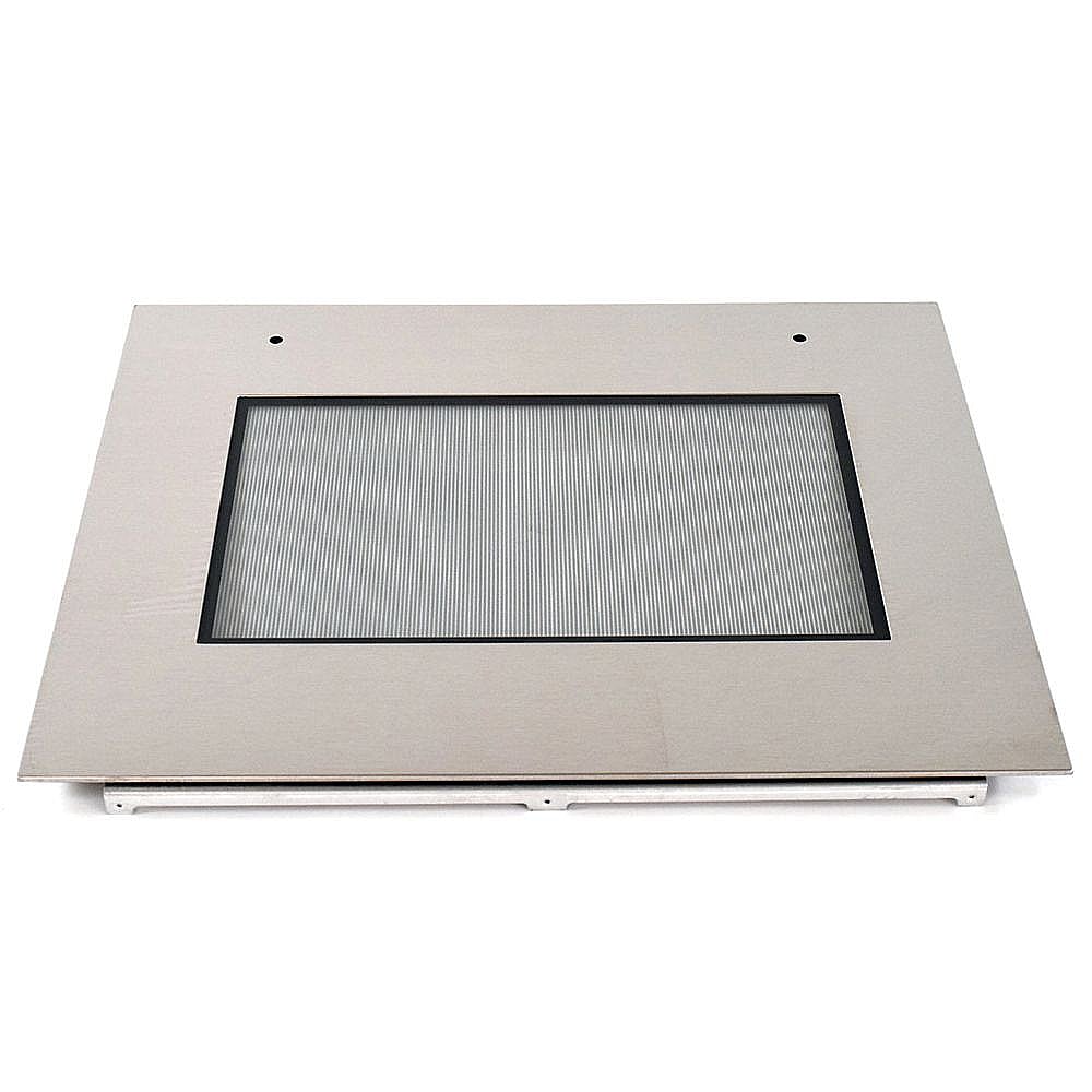 Photo of Wall Oven Door Outer Panel Assembly (Stainless) from Repair Parts Direct