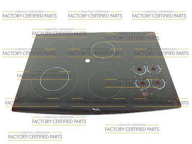 Photo of Cooktop Main Top (Black) from Repair Parts Direct