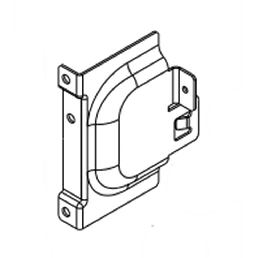 Part #w10404688, Range Oven Chassis Support Bracket / 3.00 x 1.62 x 0.62