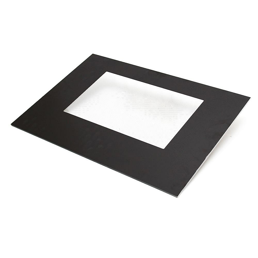 Part #wpw10409948, Range Oven Door Outer Panel (Stainless) / 32.88 x 25.38 x 2.25