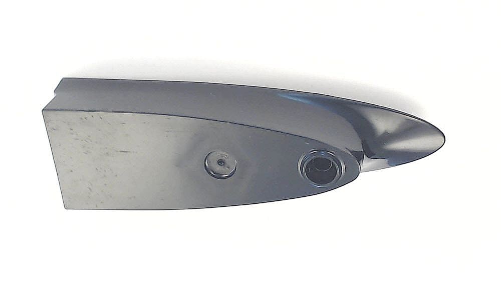 Part #wpw10410341, Range Oven Door Handle End Cap (Black) (Replaces W10410341) / 3.87 x 1.25 x 0.67