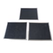 Range Hood Charcoal Filter Kit, 3-pack W10412939