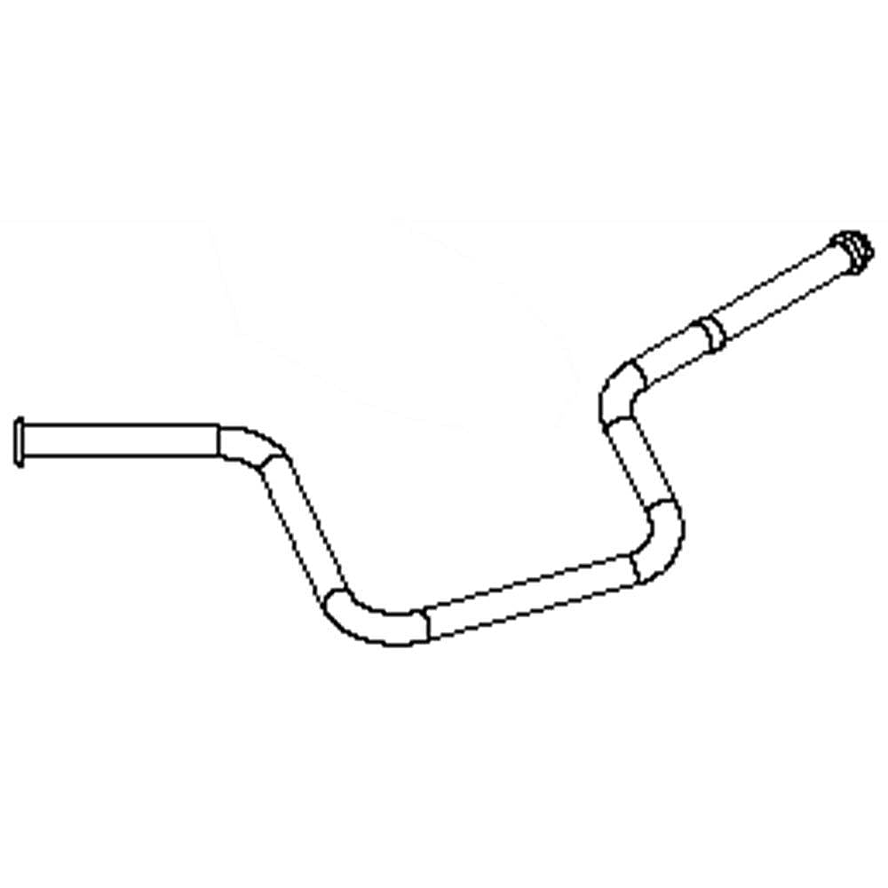 Part #w10421246, Tubing, Gas (Left Front) / 20.75 x 9.25 x 0.50