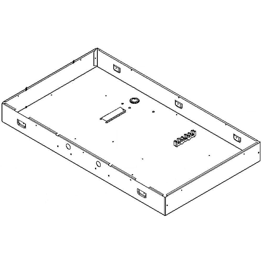 Photo of KitchenAid Part #w10432543, Burner Box | 6.00 x 19.00 x 36.00 from Repair Parts Direct