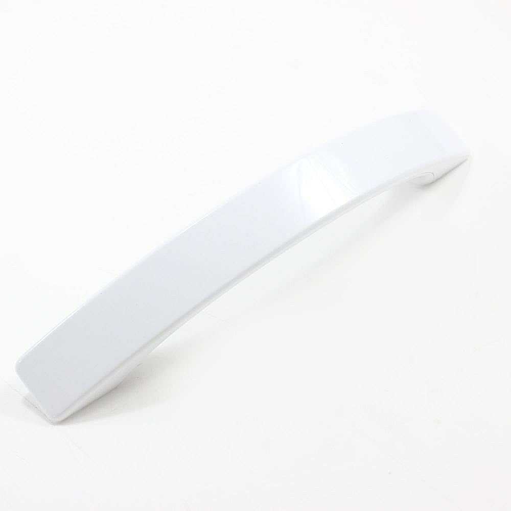 Part #w10445116, Microwave Door Handle (White) / 14.00 x 2.88 x 2.12