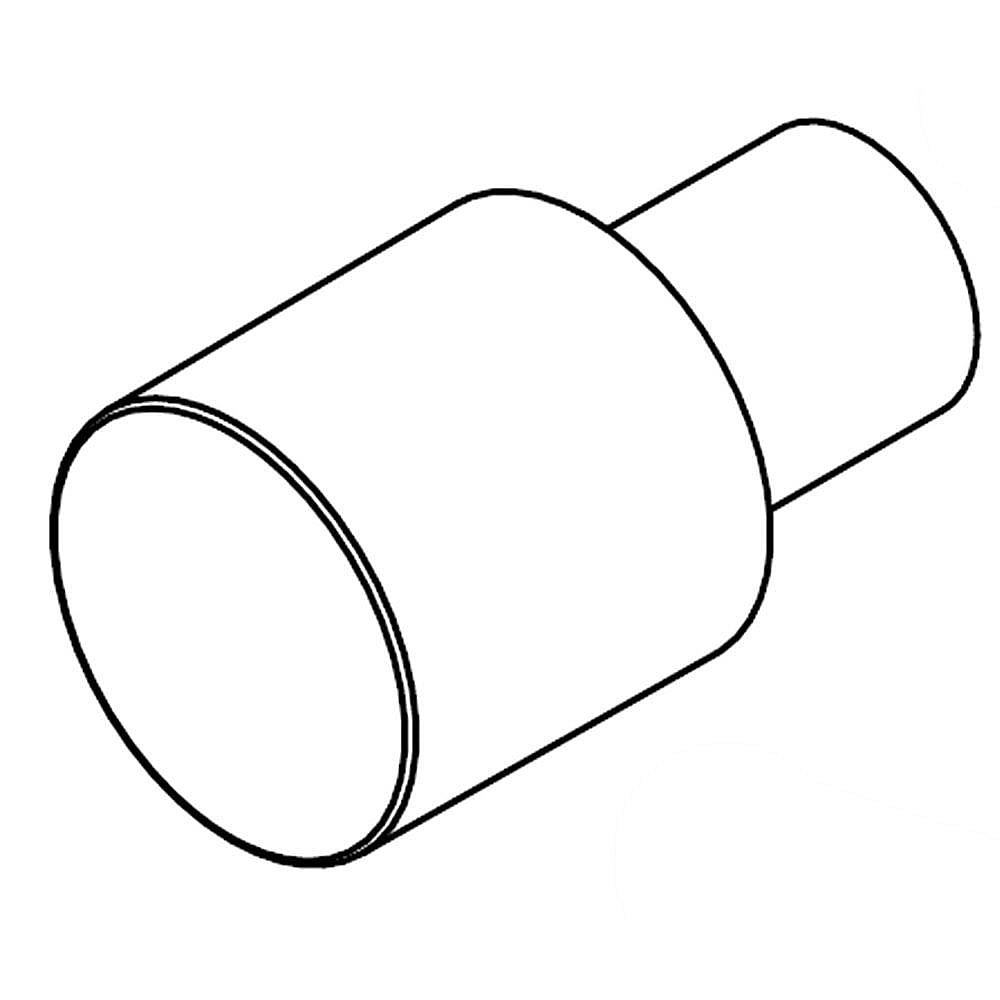 KitchenAid Part #w10448758, Knob | 2.25 x 1.25 x 2.00