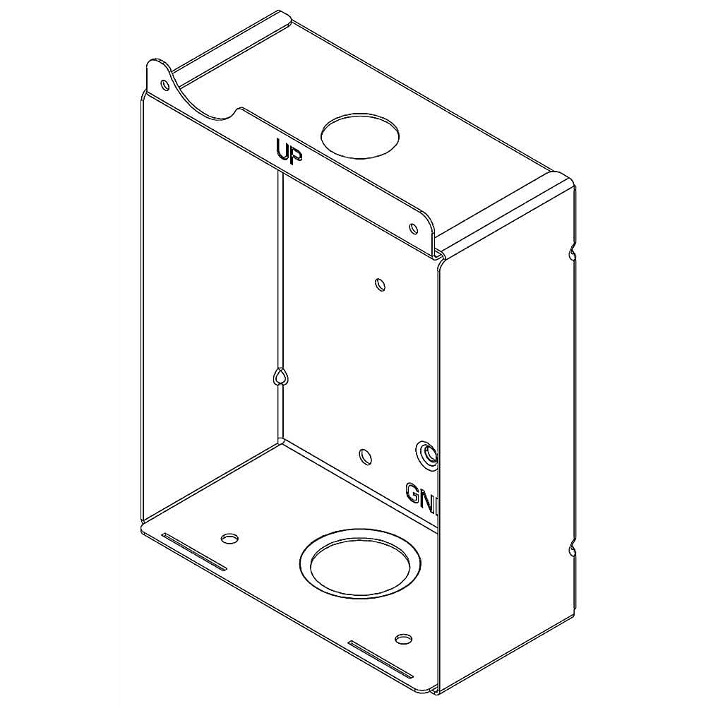 Part #w10467022, Terminal Box / 6.00 x 4.75 x 2.00