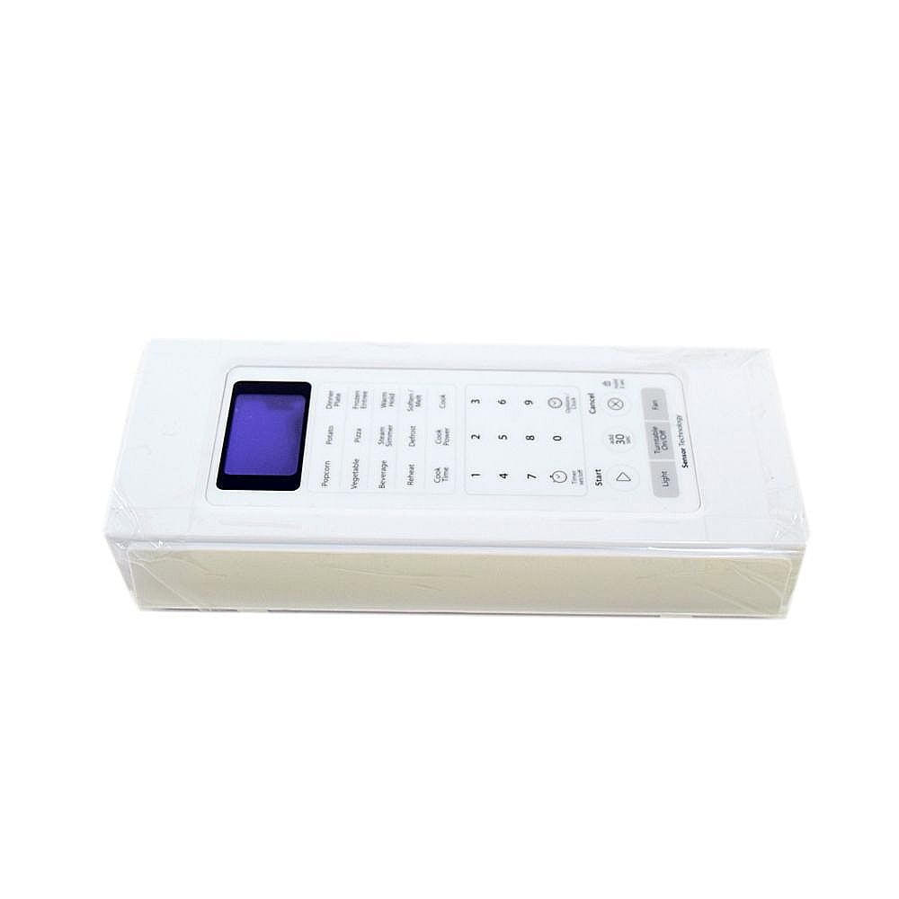 Part #w10472647, Microwave Control Panel (White) / 14.50 x 6.00 x 2.50