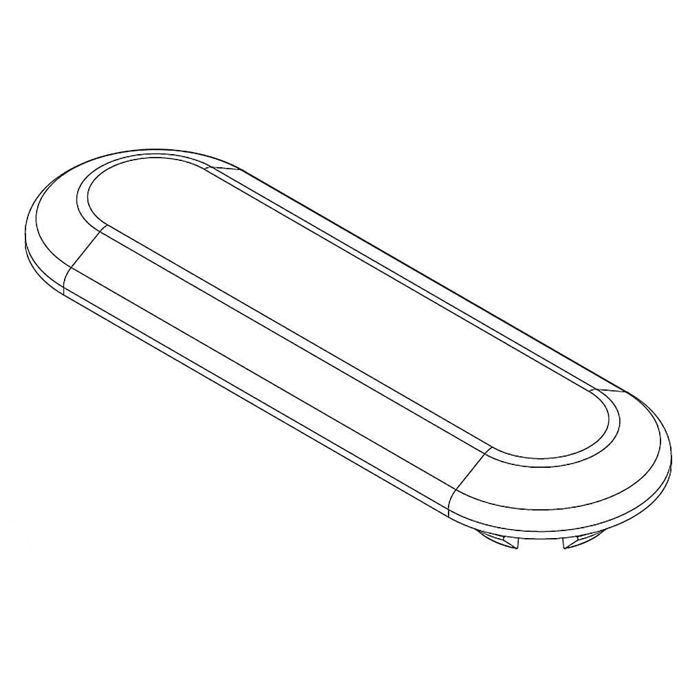 Part #w10483906, Maytag Trim, Screw Cover Cooktop / 1.00 x 1.00 x 2.00