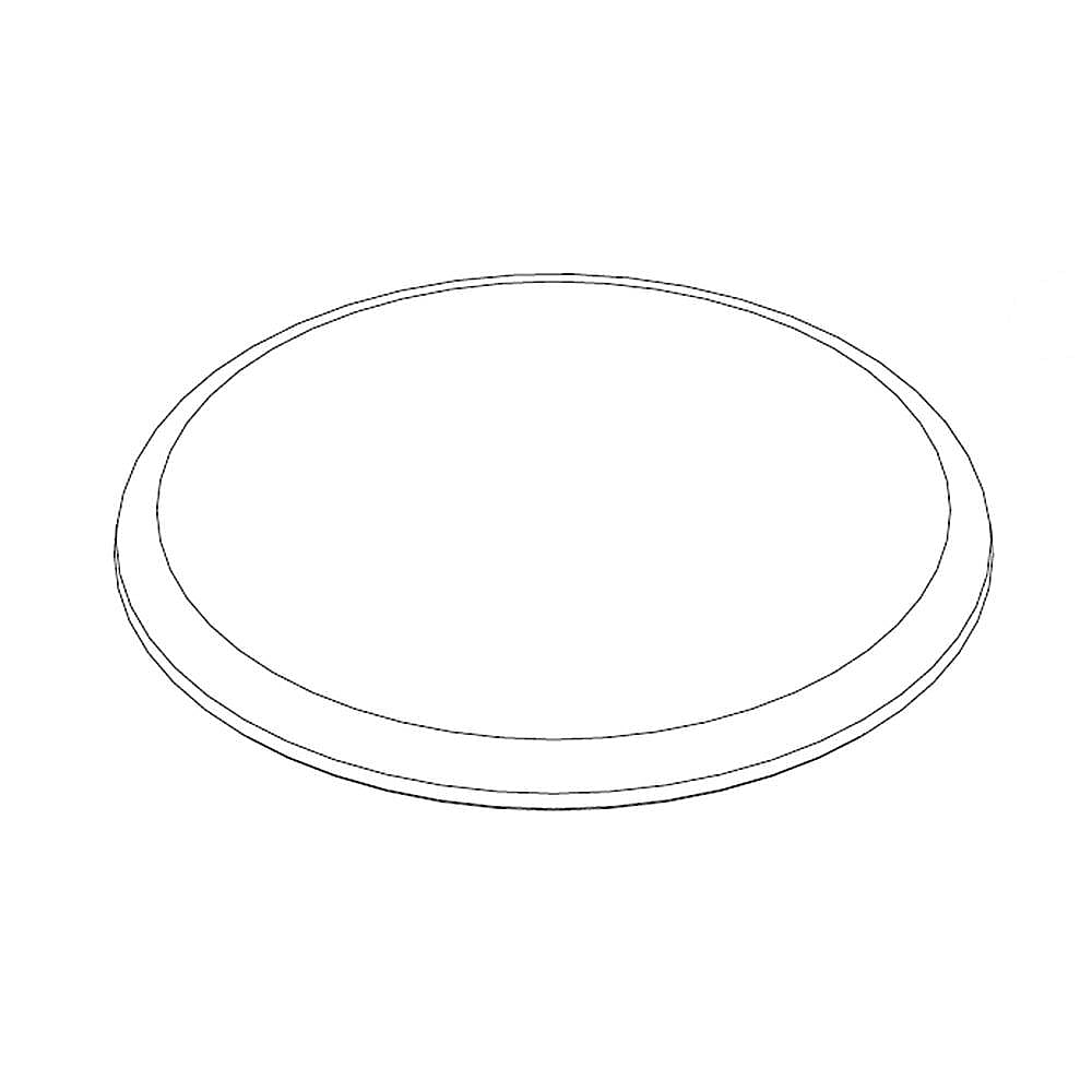 Part #w10483940, Cooktop Burner Cap, Left Rear / 1.00 x 4.00 x 4.00