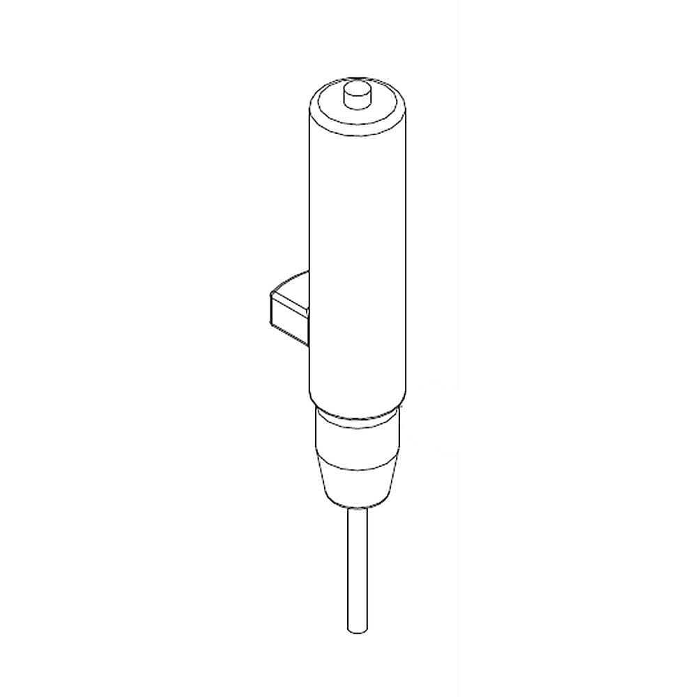 Part #w10484335, Ignitor, Left Rear (Ignitor, Surface) / 4.12 x 0.01 x 4.12