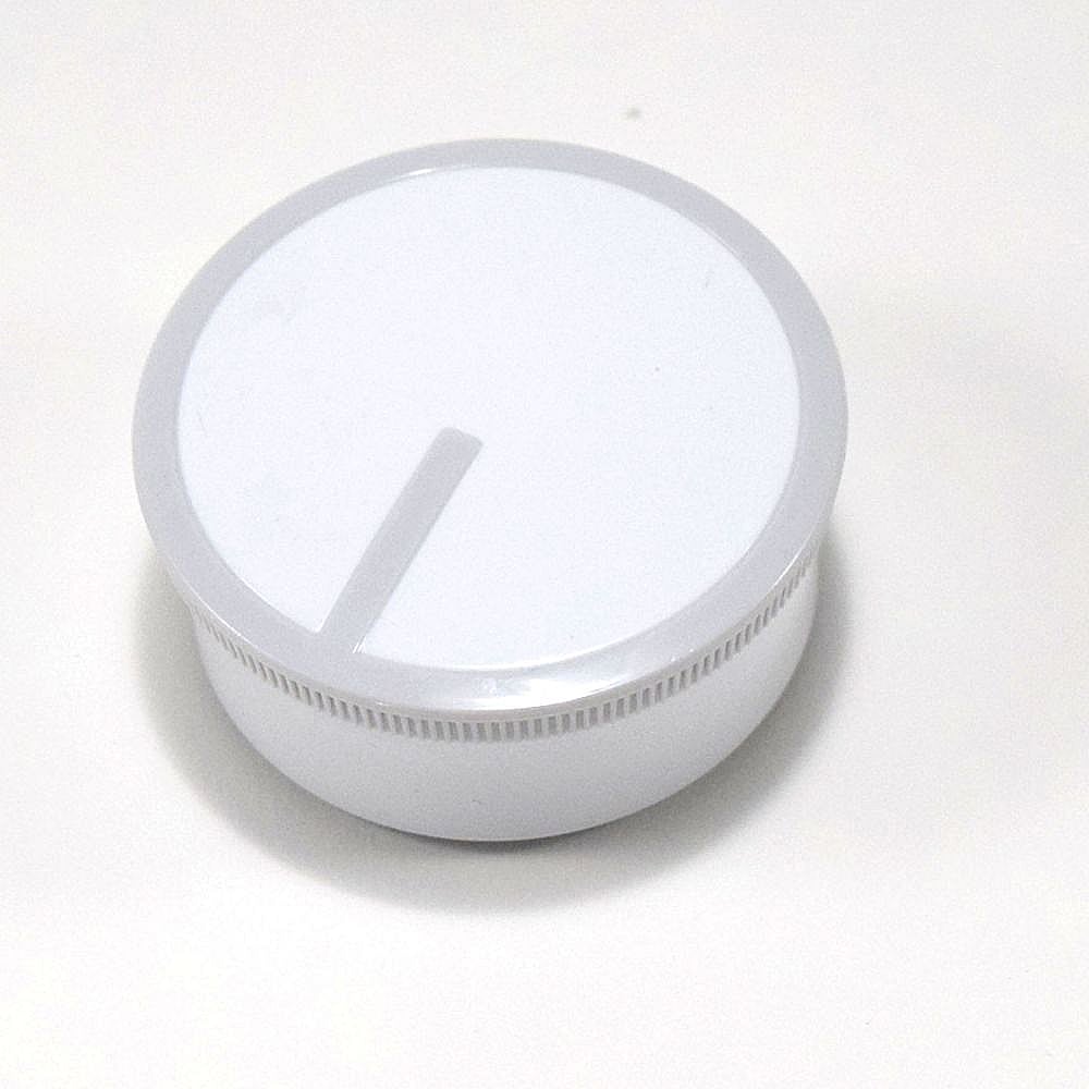 Part #wpw10490037, Range Surface Element Knob (White) (Replaces W10490037) / 2.25 x 2.25 x 0.75