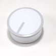 Range Surface Element Knob (white) for Whirlpool WFC130M0AB0 - Part WPW10490037