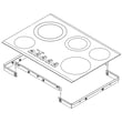 Range Main Top Assembly for KitchenAid KECC664BSS00 - Part W10505188