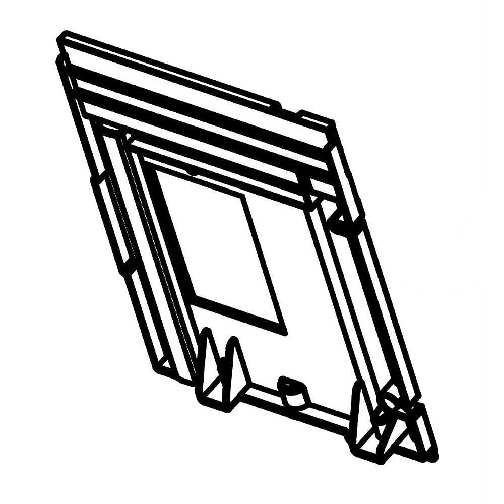 KitchenAid Part #w10533107, Deflector Arm | 7.50 x 5.25 x 1.00