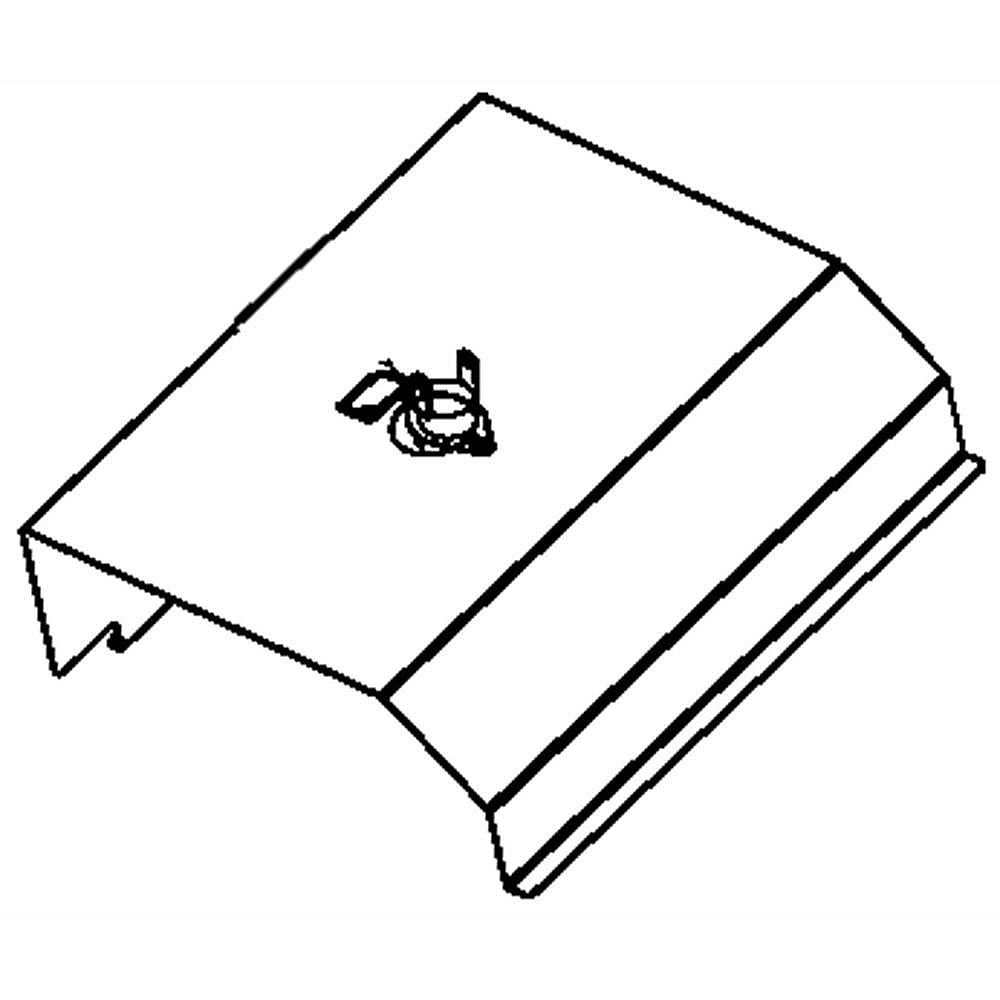 KitchenAid Part #w10533112, Air Guide | 5.50 x 4.94 x 1.63