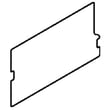 Microwave Waveguide Cover for Jenn-Air JMV9196CS6 - Part W11197783