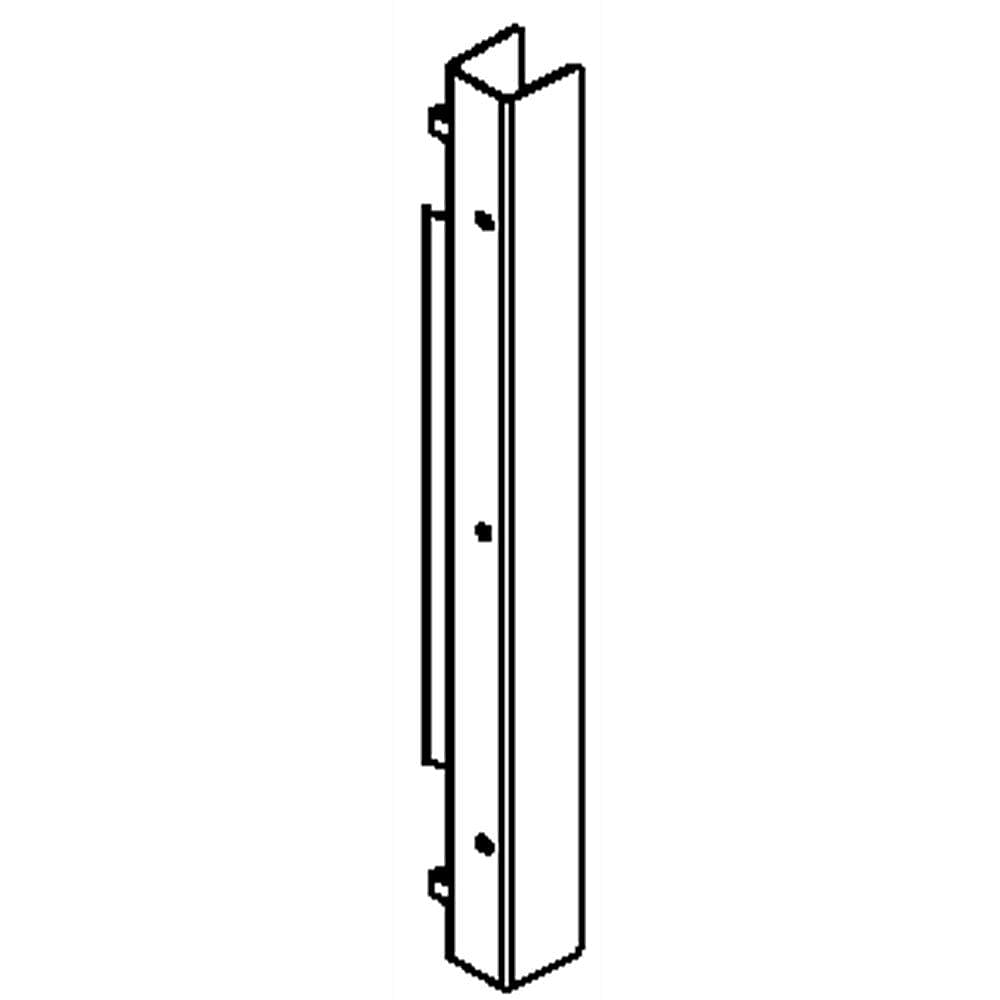 KitchenAid Part #w10541883, Hinge Support | 16.00 x 1.50 x 2.00
